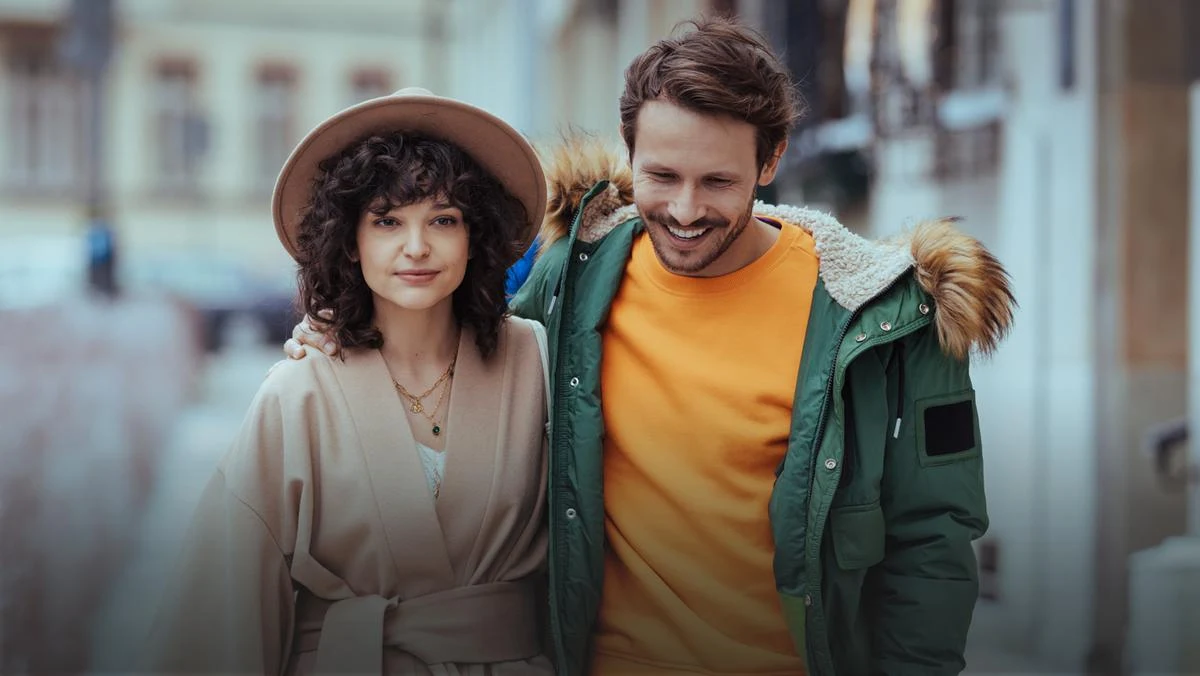 Maria Dębska i Mateusz Banasiuk w scenie z "Listów do M. 5"