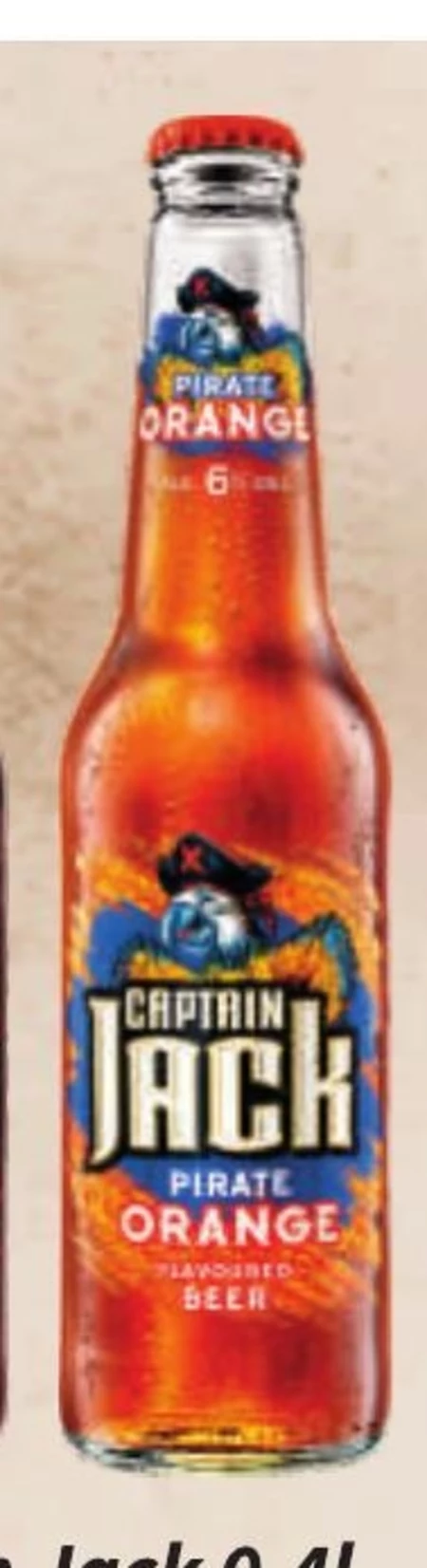 Captain Jack Pirate Orange Piwo smakowe 400 ml