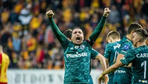 Piłkarze Legii zagrali porywająco przeciwko Jagiellonii. Na zdjęciu Josue, który strzelił hat-tricka