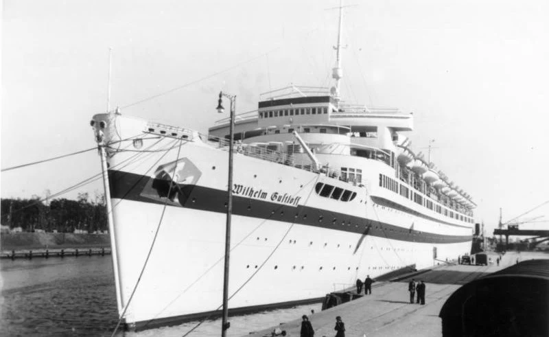 MS Wilhelm Gustloff w Gdańsku jesienią 1939 roku