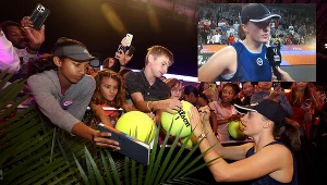 Iga Świątek bardzo wzruszona. Miała po polsku powiedzieć coś kibicom