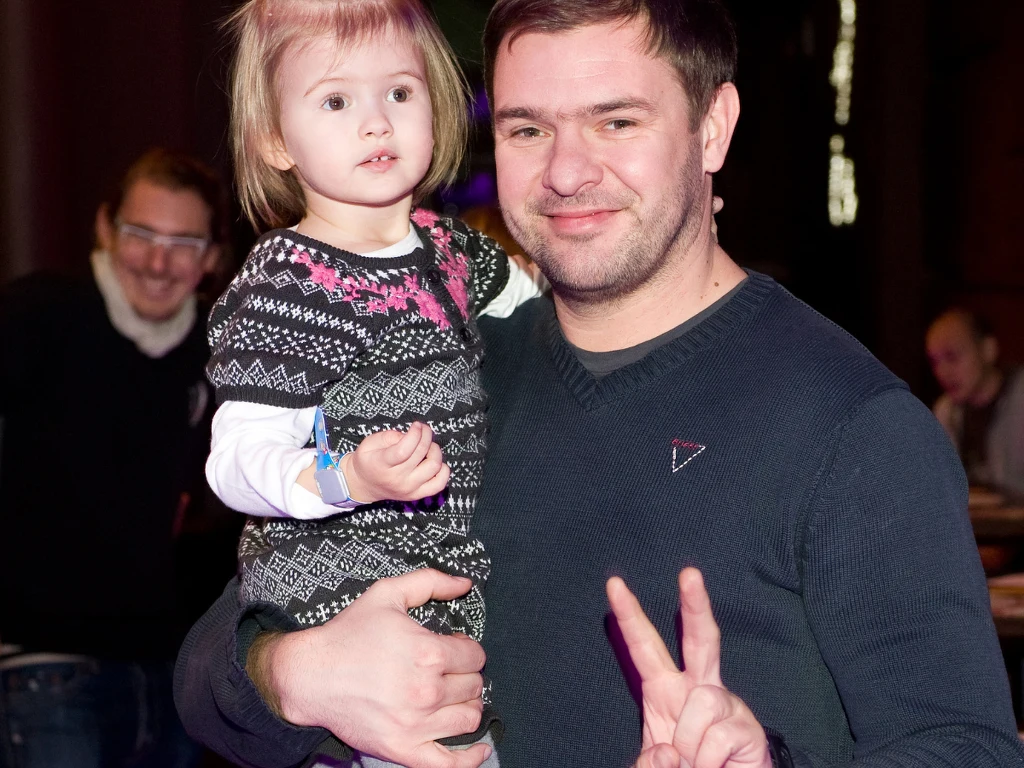 Tomasz Karolak z córką Leną, 2009 rok Tomasz Karolak z córką Leną, 2009 rok