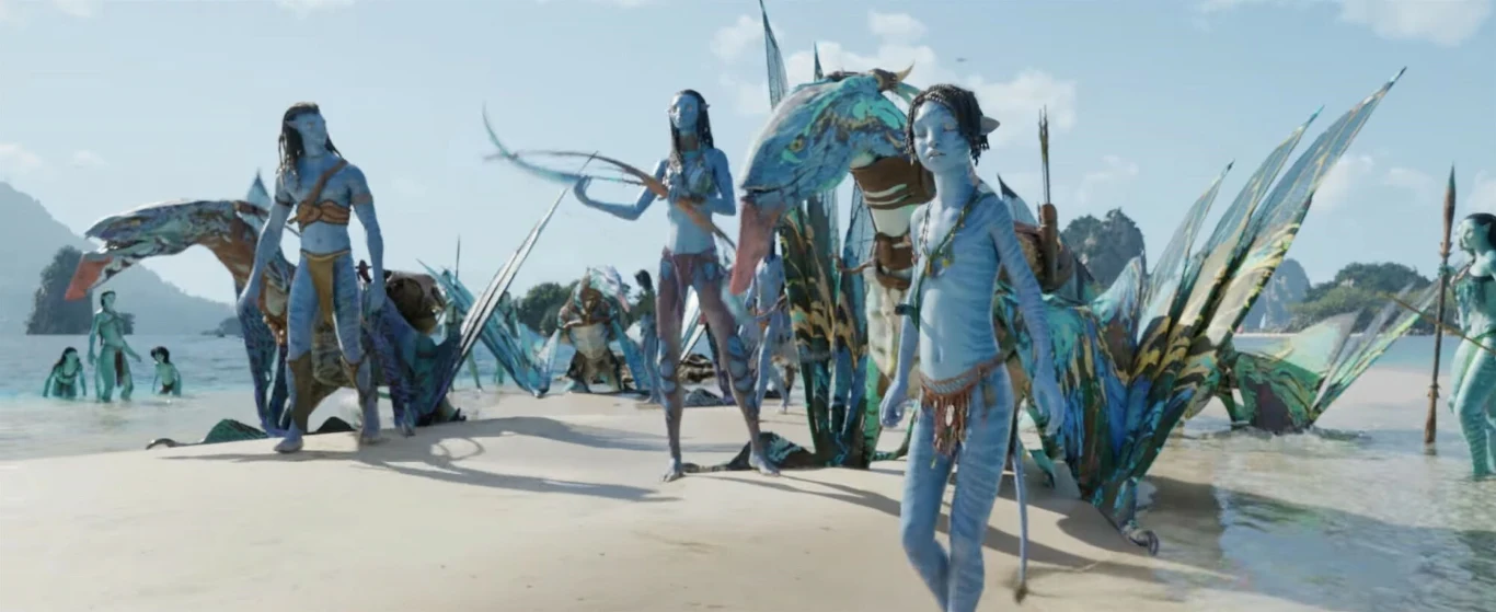 Kadry z filmu "Avatar 2: Istota wody"