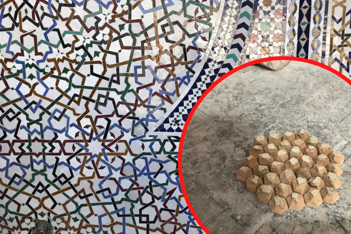 Mozaikowe kompozycje powstają z maleńkich elementów