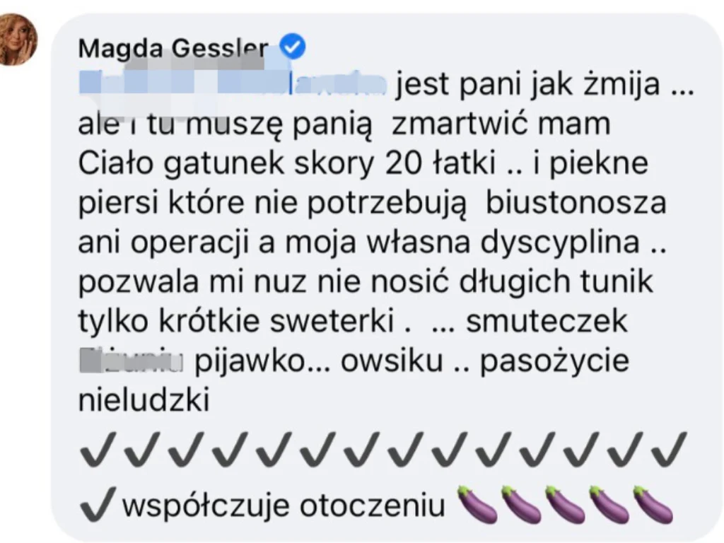 Wpis Magdy Gessler Wpis Magdy Gessler