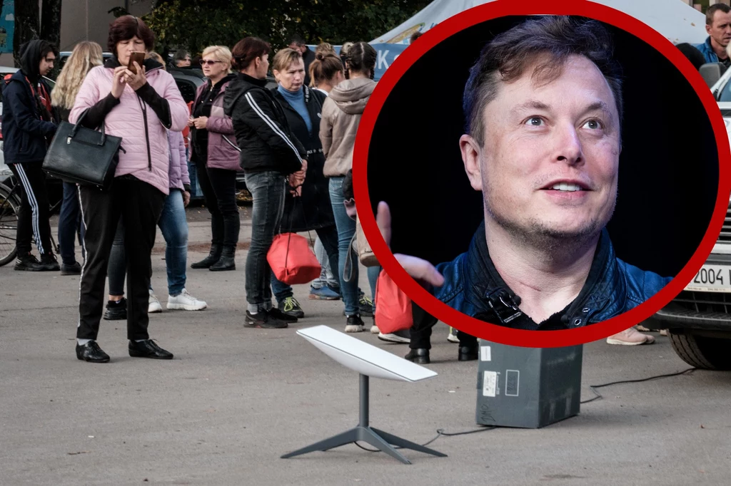 Ukraina obawia się odłączenia od terminali Starlink Elona Muska