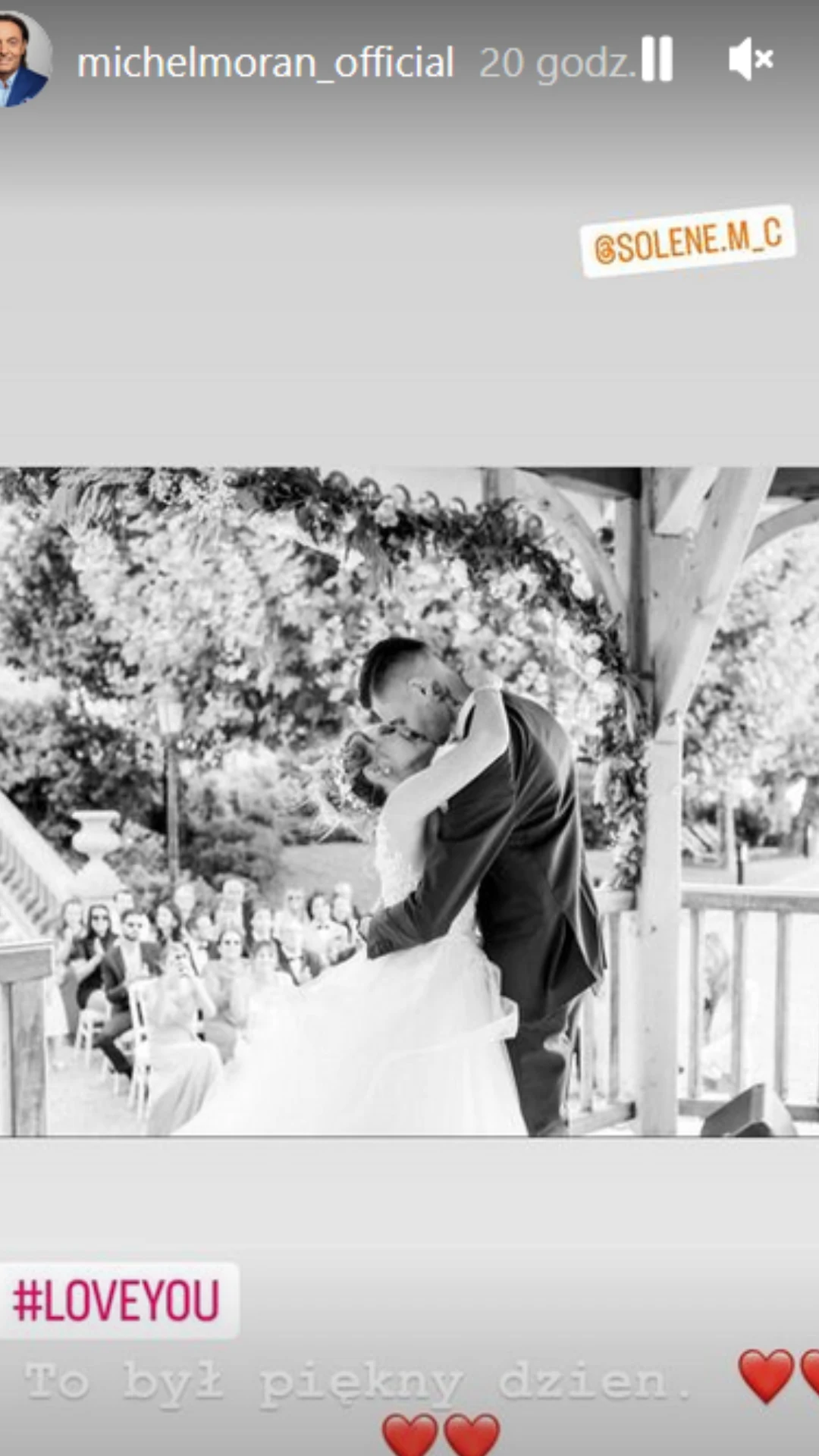 Córka Michela Morana wzięła ślub. Panna młoda wyglądała zjawiskowo! @michelmoran_official/ Córka Michela Morana wzięła ślub. Panna młoda wyglądała zjawiskowo! @michelmoran_official/