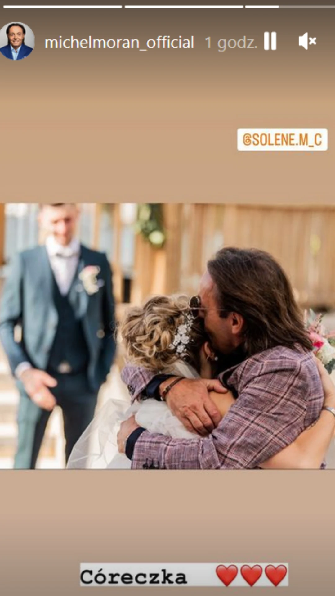 Restaurator był bardzo wzruszony @michelmoran_official/ Restaurator był bardzo wzruszony @michelmoran_official/