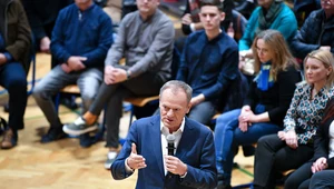 Donald Tusk w Sandomierzu