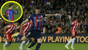 Piękny gest Gerarda Pique. Bohater wieczoru ustąpił "Lewemu"