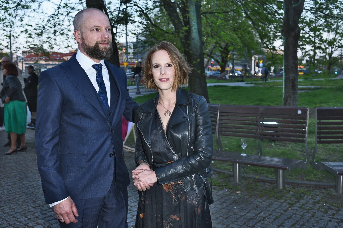 Maciej Stuhr i Katarzyna Maciej Stuhr i Katarzyna
