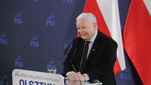 Jarosław Kaczyński w Olsztynie
