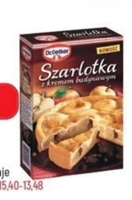 Dr. Oetker Szarlotka z kremem budyniowym 373 g