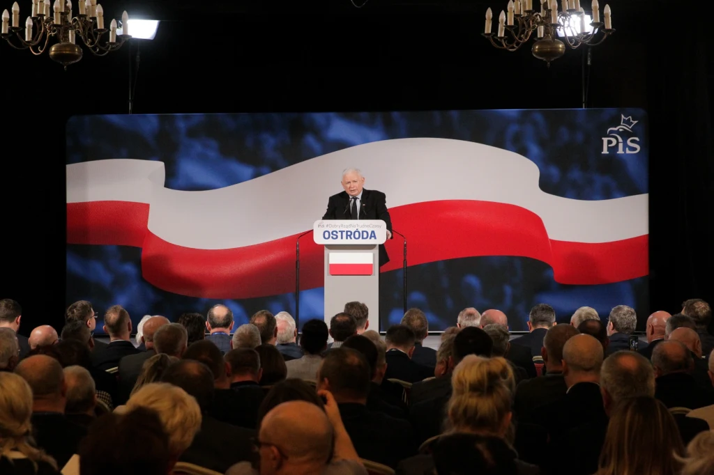 Jarosław Kaczyński w Ostródzie