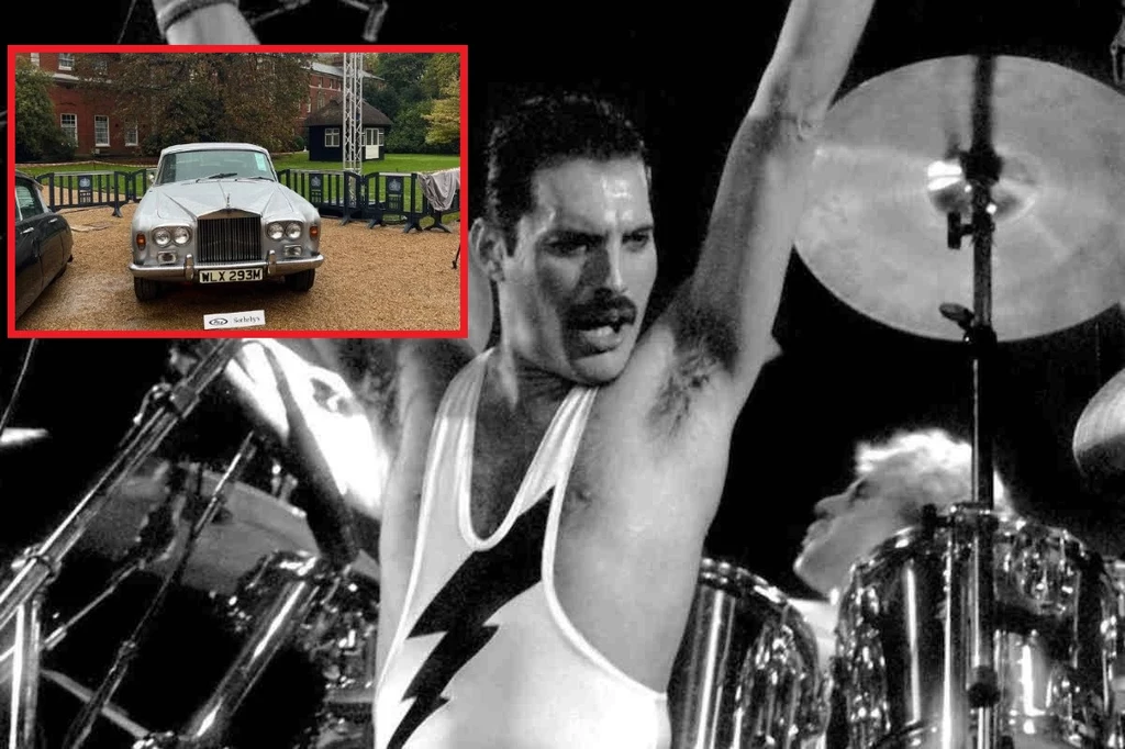 Rolls-Royce Silver Shadow z 1974 r. należący kiedyś do Freddiego Mercury'ego został sprzedany na aukcji. Rolls-Royce Silver Shadow z 1974 r. należący kiedyś do Freddiego Mercury'ego został sprzedany na aukcji.
