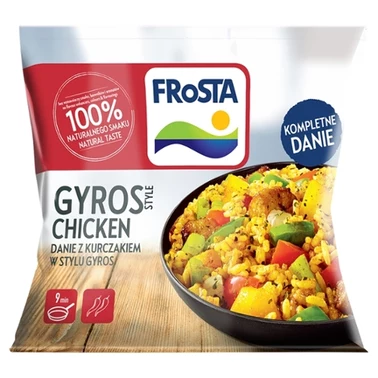 FRoSTA Gyros Style Chicken Danie z kurczakiem w stylu gyros 450 g - 0