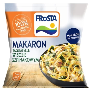 FRoSTA Makaron tagliatelle w sosie szpinakowym 450 g - 0