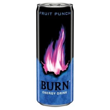 Burn Fruit Punch Gazowany napój energetyczny 250 ml - 0