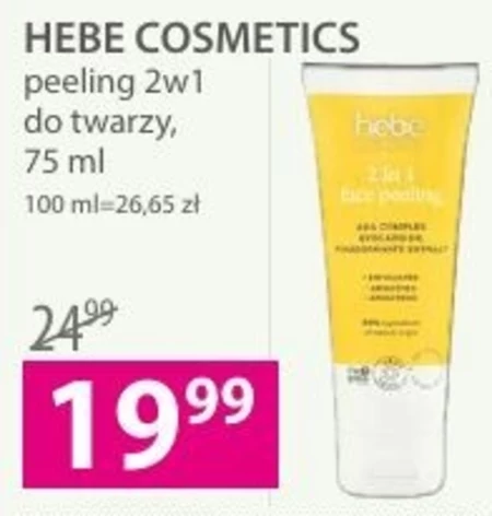 Peeling do twarzy Hebe