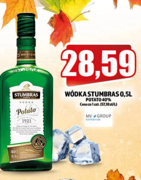 Stumbras Classic Wódka 0,5 l