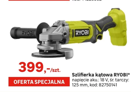 Szlifierka kątowa Ryobi