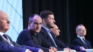 Lider Kukiz'15 Paweł Kukiz podczas panelu "RYCZAŁTOWY ZUS - ZABÓJCA MIEJSC PRACY W POLSCE" w ramach Kongresu ESG Polska Moc Biznesu