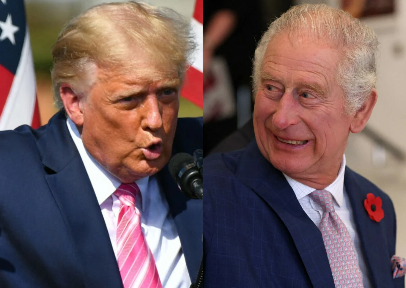 Doland Trump, Król Karol III Doland Trump, Król Karol III