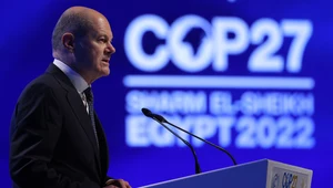 Kanclerz Niemiec Olaf Scholz podczas szczytu klimatycznego COP27 ostrzegł przed "renesansem" paliw kopalnych. Stwierdził, że przyszłością są energetyka wiatrowa, słoneczna i zielony wodór