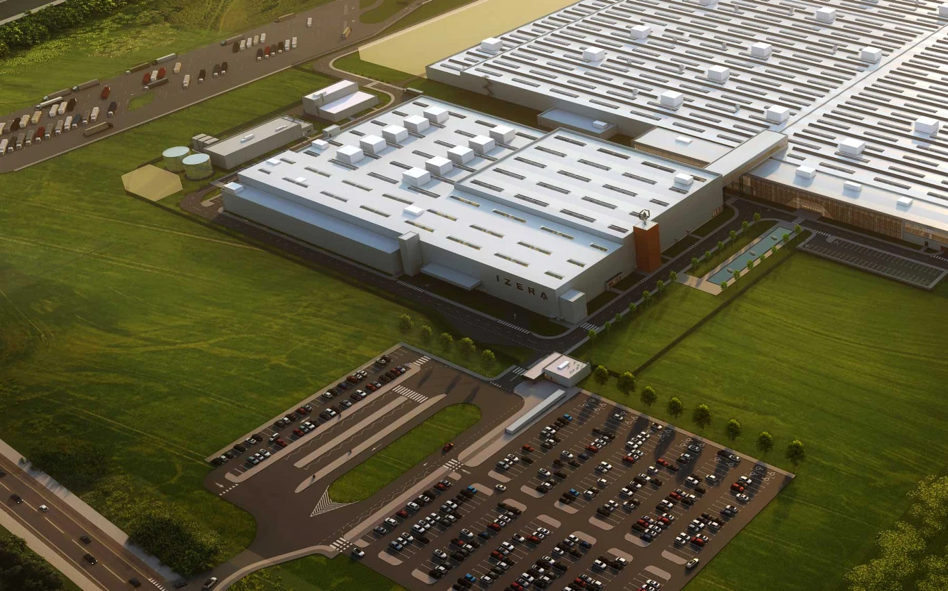 Tak wyglądać ma fabryka Izery w Jaworznie