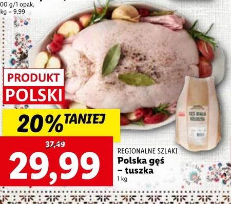 Gęś tuszka Regionalne Szlaki