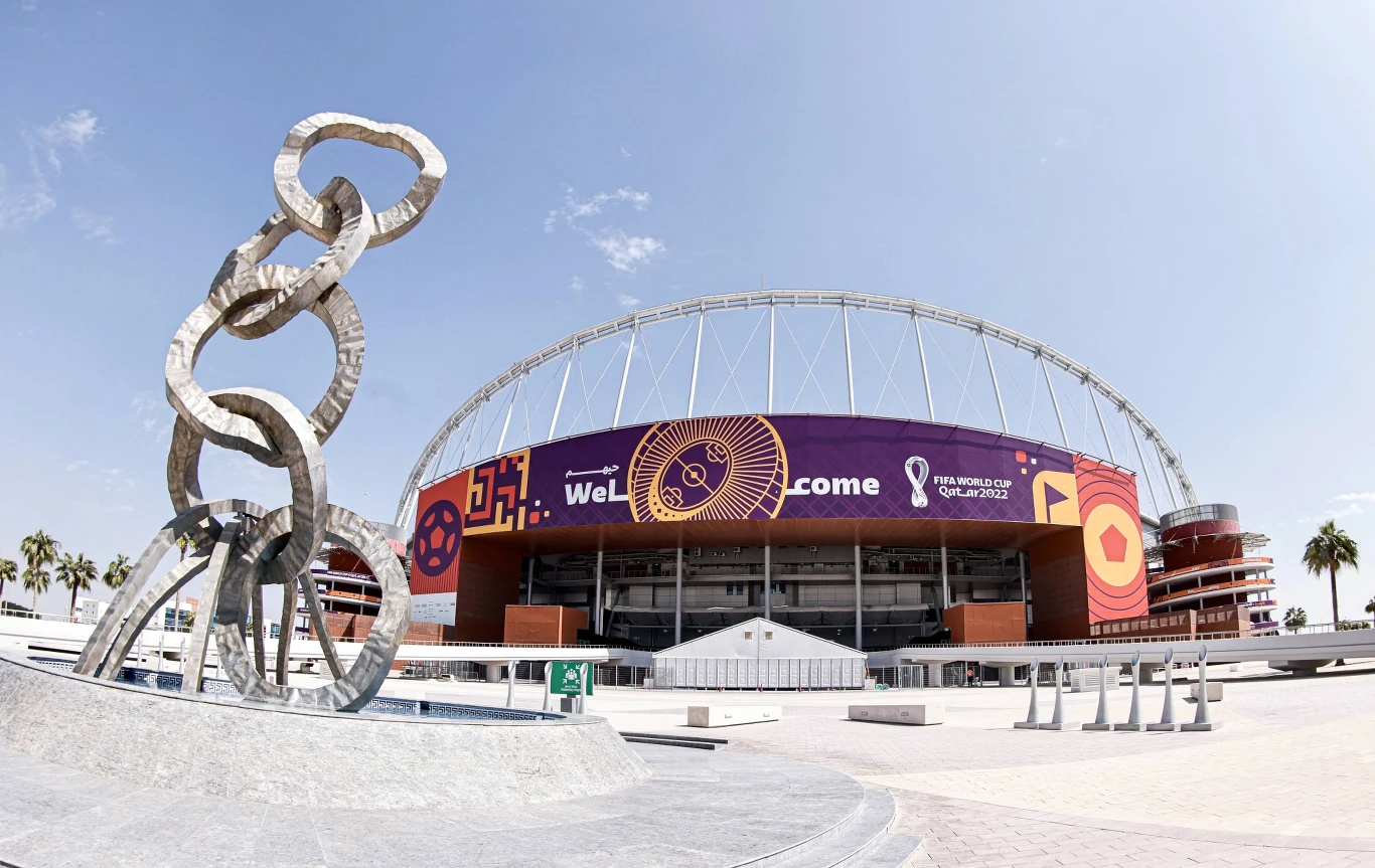 Stadion szykowany na mistrzostwa świata w Katarze Stadion szykowany na mistrzostwa świata w Katarze