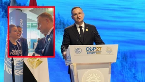 Aktywistka zaatakowała Andrzeja Dudę podczas COP27. "Lata zaniedbań"