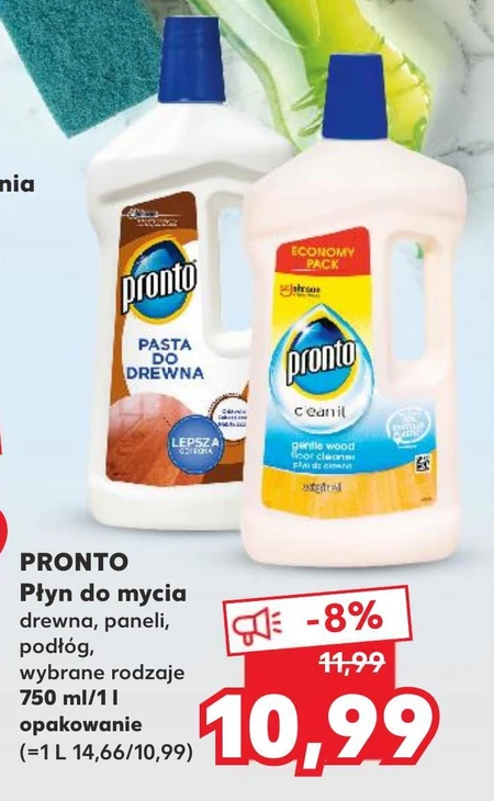 Pronto Expert Care Pasta nabłyszczająca do podłóg drewnianych 750 ml