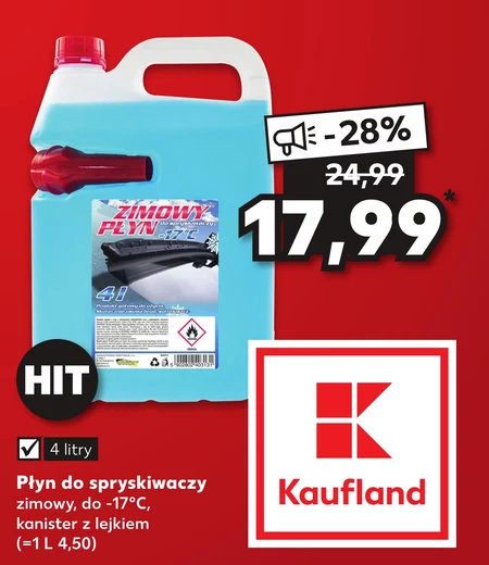 Płyn do spryskiwaczy
