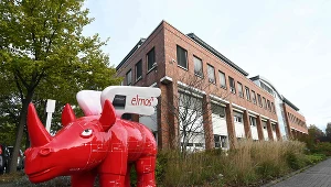 Siedziba niemieckiego producenta chipów Elmos Semiconductor w Dortmundzie w zachodnich Niemczech