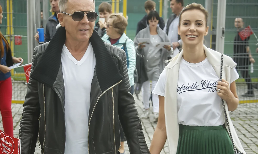 Krzysztof Jabłoński i Izabela Janachowska