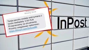 Uwaga na SMS-y z prośbą o dopłatę do przesyłki InPostu. To oszuści!