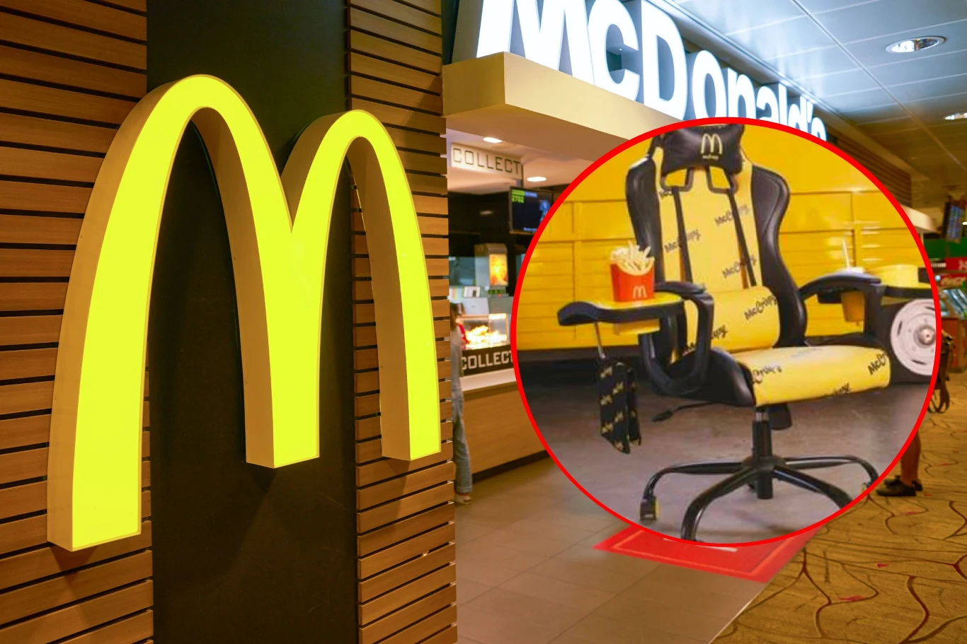 Najbardziej niezdrowy gadżet na świecie: fotel gamingowy od McDonald's! Najbardziej niezdrowy gadżet na świecie: fotel gamingowy od McDonald's!