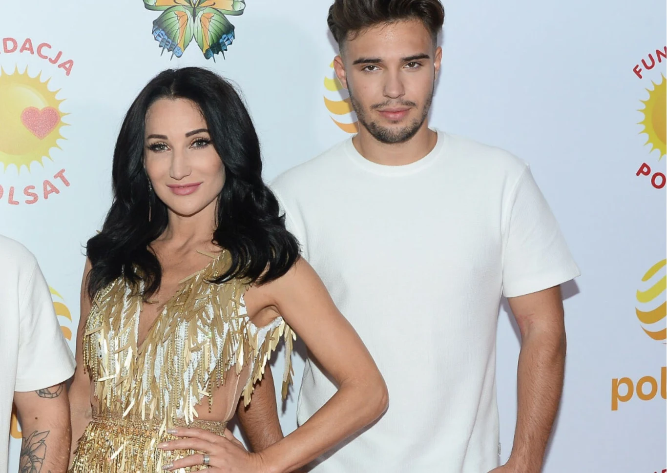 Justyna Steczkowska i Leon Myszkowski Justyna Steczkowska i Leon Myszkowski