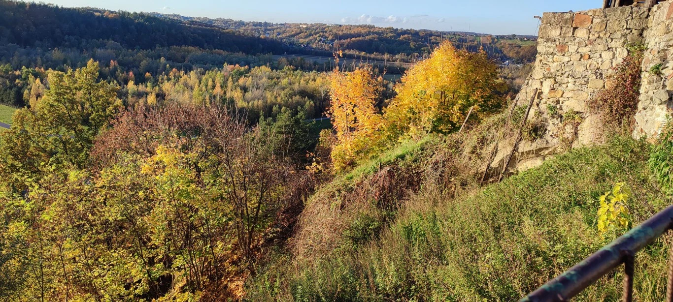 Widok z zamkowego wzgórza robi wrażenie Widok z zamkowego wzgórza robi wrażenie