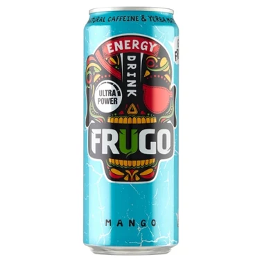 Frugo Energy Mango Gazowany napój energetyzujący 330 ml - 2