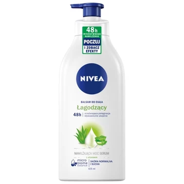 Nivea Łagodzący Balsam do ciała Nawilżająca Moc Serum z Aloesem 625 ml - 1