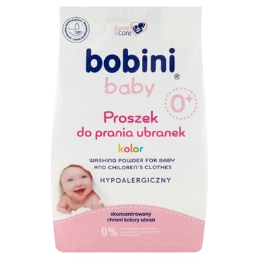 bobini Baby Proszek do prania ubranek kolor 1,2 kg (16 prań) - 0