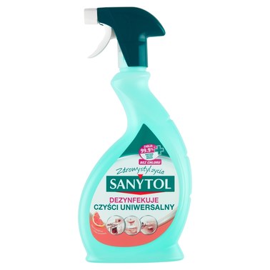 Sanytol Spray uniwersalny do czyszczenia i dezynfekcji o zapachu grejpfruta 500 ml - 1