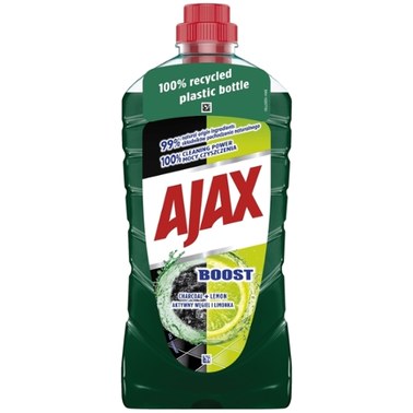 Ajax BOOST Aktywny Węgiel i limonka płyn uniwersalny 1l - 0
