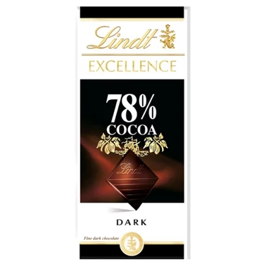 Lindt Excellence 78 % Cocoa Czekolada ciemna 100 g - 1