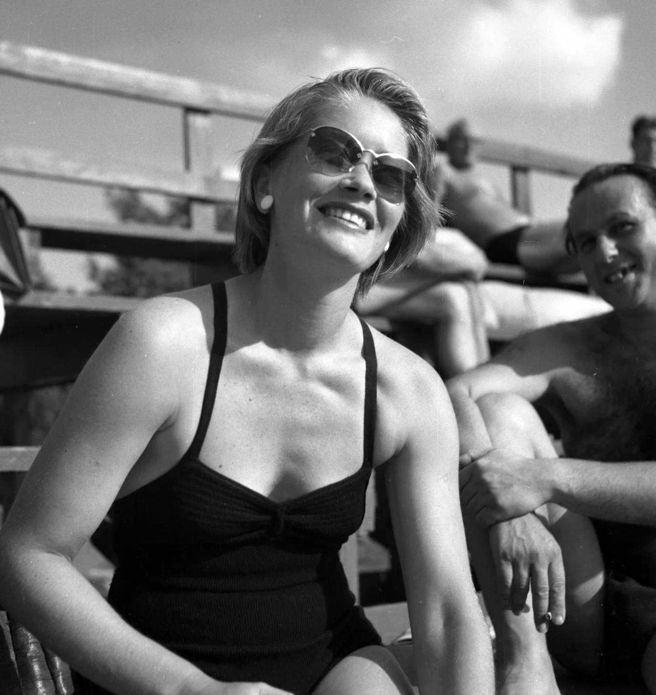  Alina Janowska, Warszawa lata 50. 