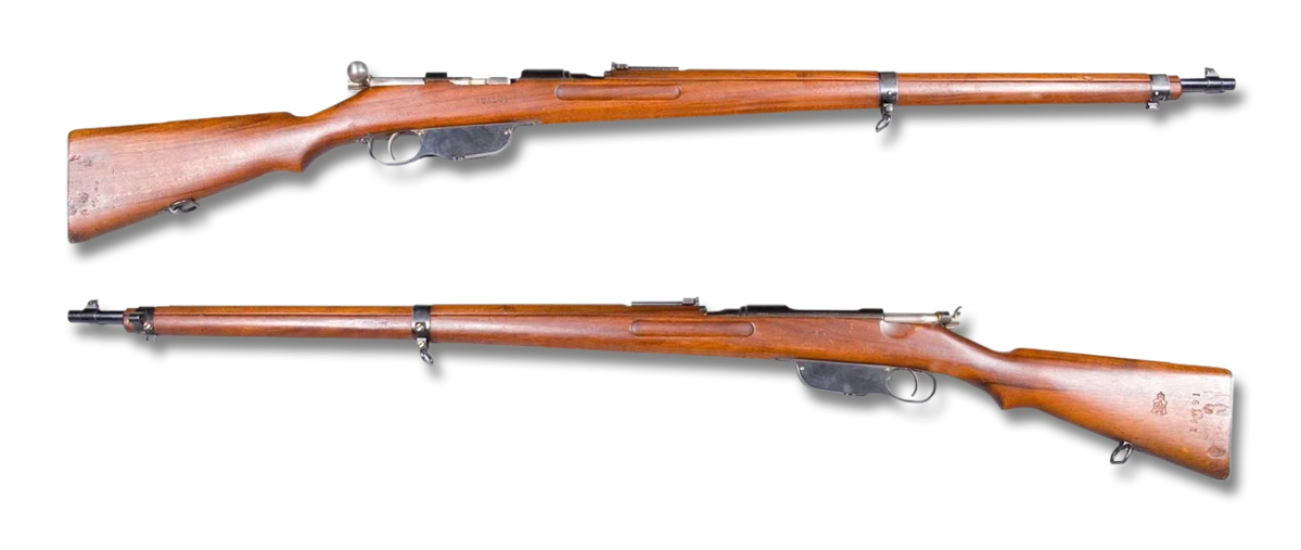 Mannlicher wz. 1895 był wykorzystywane przez wojsko austro-węgierskie, a potem przez Wojsko Polskie