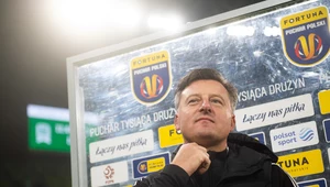 Kosta Runjaić po zwycięstwie nad Lechią Gdańsk w Pucharze Polski