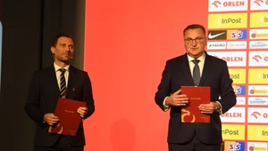 Czesław Michniewicz i Jakub Kwiatkowski